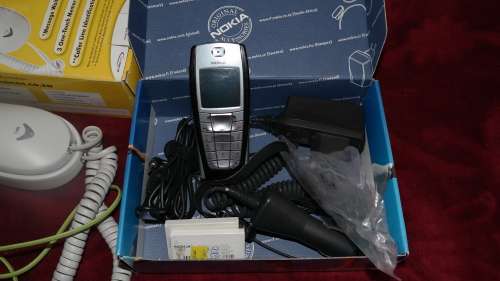 Nokia phone with accessories, Landline etc.