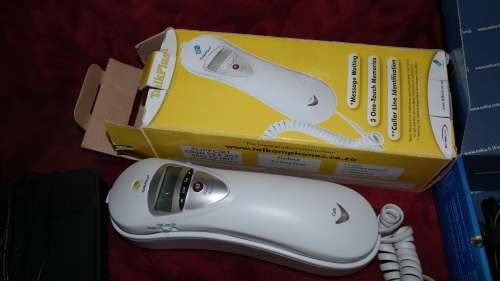 Nokia phone with accessories, Landline etc.