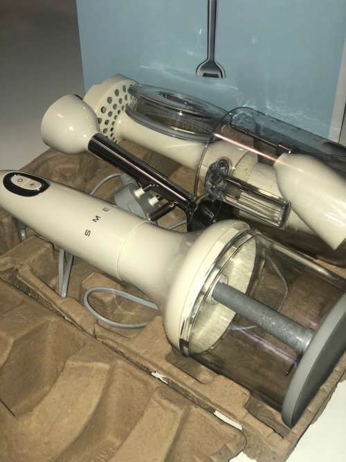 Smeg Hand Blender Set - Cream