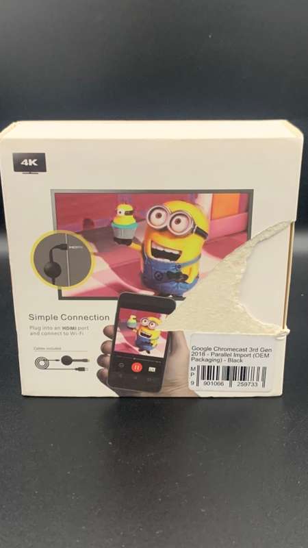 ChromeCast Tv Streaming Device.