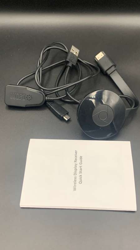 ChromeCast Tv Streaming Device.