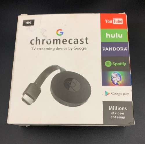 ChromeCast Tv Streaming Device.