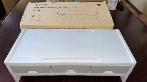 Orico Monitor Multi-Functional Stand Riser  White/Grey