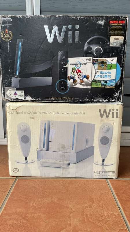 Combo Deal!!! Nintendo Mario Kart Wii Pack & 2.1 Speaker System for Wii