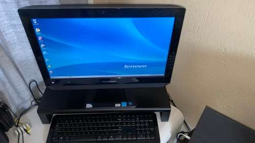 LENOVO C320 ALL IN ONE PC WITH WIRELESS MICROSOFT KEYBOARD AND MOUSE