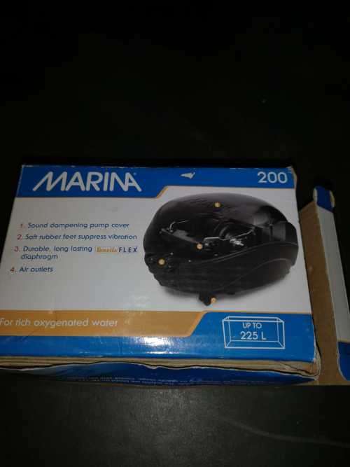 Marina - 200 Air Pump - Double Outlet