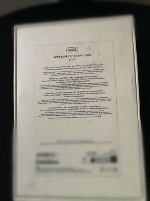 Apple iPad Mini 6 Wi-Fi 64GB - Space Gray 2021