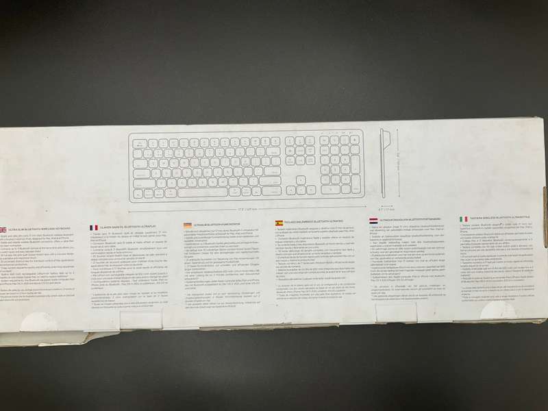 Macally Premium Wireless Bluetooth Keyboard for iMac, MacBook, Mac Pro