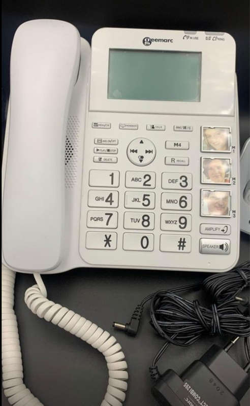 Geemarc AMPLIDECT COMBI 295 amplified telephone combination
