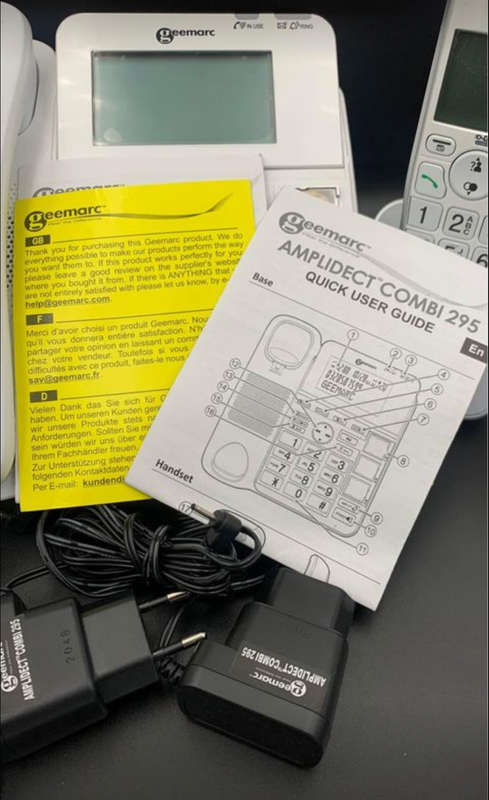 Geemarc AMPLIDECT COMBI 295 amplified telephone combination