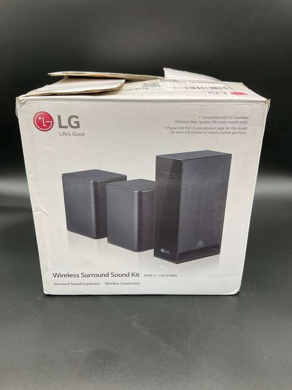 LG SPK8-S 2.0 Channel Sound Bar Wireless Rear Speaker Kit