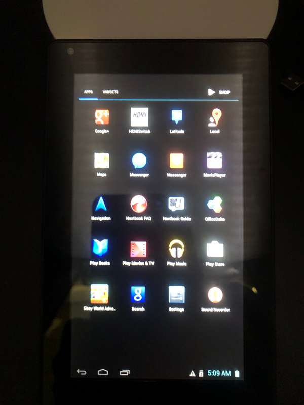 Nextbook NEXT7P12-8G 8GB 7inch - Black