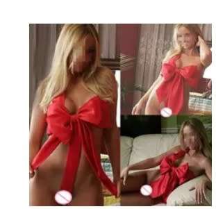 Gifted lingerie ribbon suit