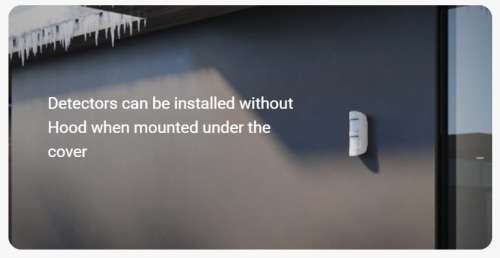 Ajax System - MotionProtect Outdoor Detector - Dual Sensor