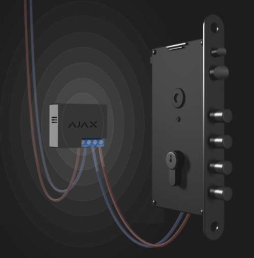 Ajax System - Relay 12vDC - For Low Voltage switching appliances and control of Gates, Gerage etc.