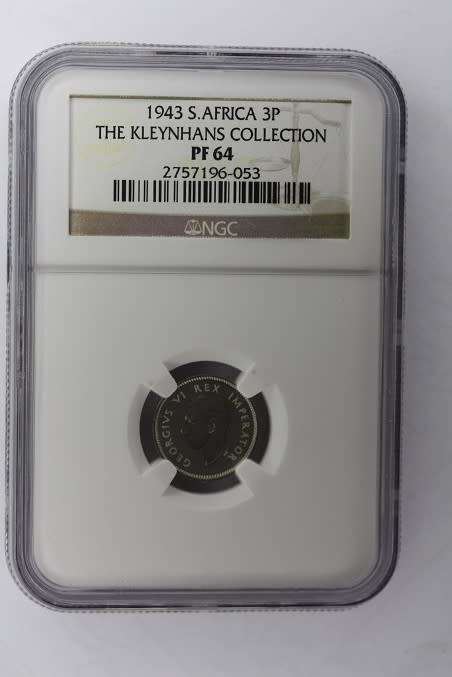 1943 Union of South Africa - Proof set, only 104 Sets ever minted! Never seen on offer!