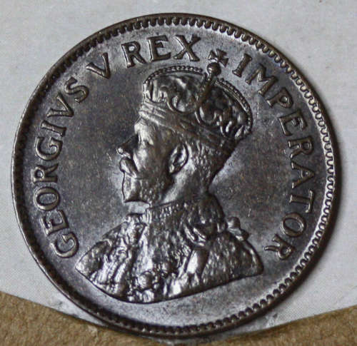 1931 `Zuid` Union of South Africa Quarter Penny - Sharp details!