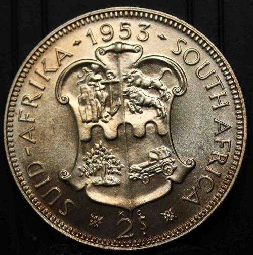 1953 Two Shillings - Stunning coin!