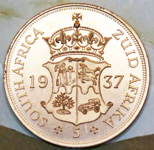 1937 Bronze Commemorative Crown - EDWARD VIII Proof in capsule 1937 Bronze Commemorative Crown