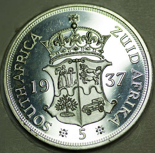 1937 Silver Commemorative Crown - EDWARD VIII Proof - Stunning Cameo!