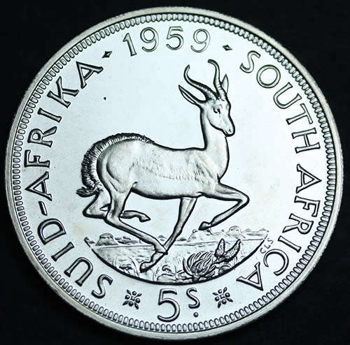 1959 Proof Five Shillings! The most beautifull I`ve seen in a long time!