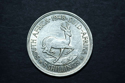 Crazy R1.00 Start - 1948 Five Shillings #1