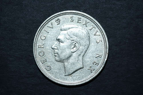 Crazy R1.00 Start - 1948 Five Shillings #3