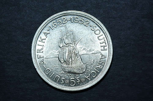 Crazy R1.00 Start - 1952 Five Shillings #7