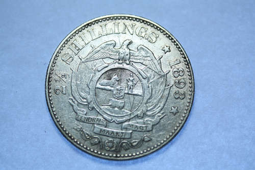 1893 Two and a Half Shillings - ZAR Still Very Collectable