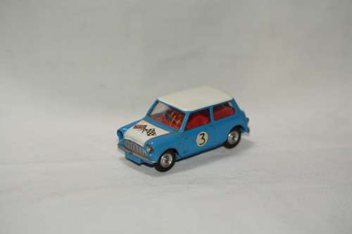 Corgi Toys Vintage  227 Morris Mini Cooper Car Competition Model (1962-65) Extremely rare!