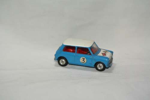 Corgi Toys Vintage  227 Morris Mini Cooper Car Competition Model (1962-65) Extremely rare!