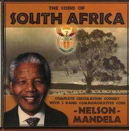 NELSON MANDELA BU Coin Set w/ R5 commemorative coin 2000!!!L@@K!!!hot & rare - get it now!