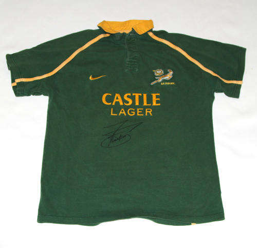 Francois Pienaar signed jersey!!!!!!!