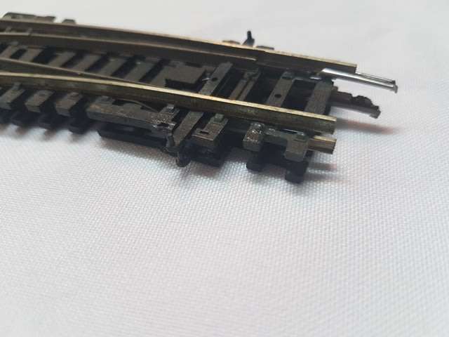 HO Atlas LH curved manual points