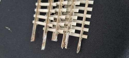 PECO HO Concrete sleeper FLEX track