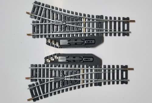 HO Lima track - LH/RH points