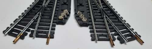 HO Lima track - LH/RH points