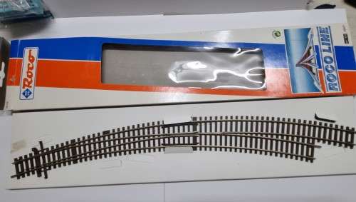 HO track - Roco curved points