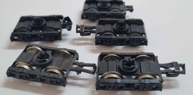 HO Lima bogie scrapyard (no 1)