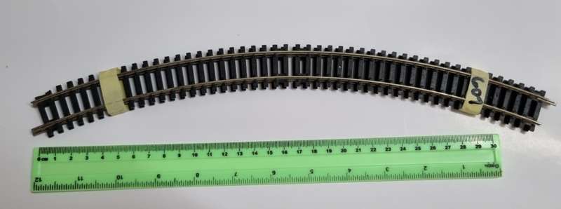 HO Hornby 2rd radius curves (compatible with Lima)