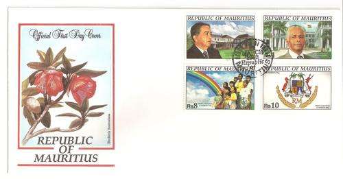 Mauritius First Day Cover 1992 Proclamation
