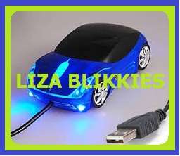 Car Shape Optical Mouse