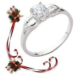 14k White GP Ring