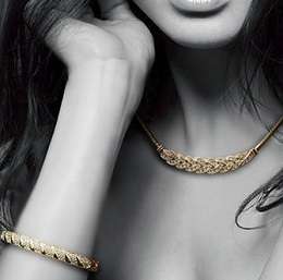 Crystal Necklace & Bangle