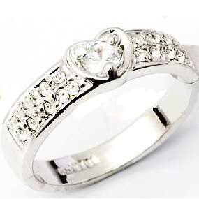 0.560ct Swarovski Crystal Engagement Ring