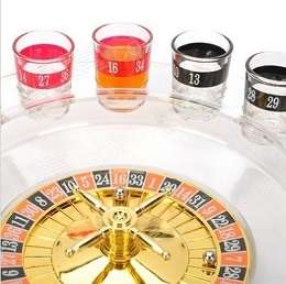 16 Shot Glass Roulette Drinking Game