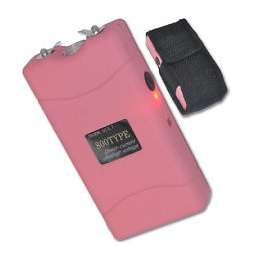MINI PINK STUN GUN WITH NYLON HOLSTER