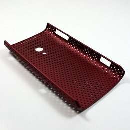 Cellphone Cover for Sony Ericsson Xperia X10 - DARK RED