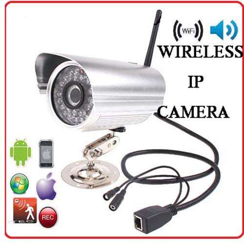 300KP Wireless Wifi/WLAN Network Surveillance IP Camera w/ 36-LE
