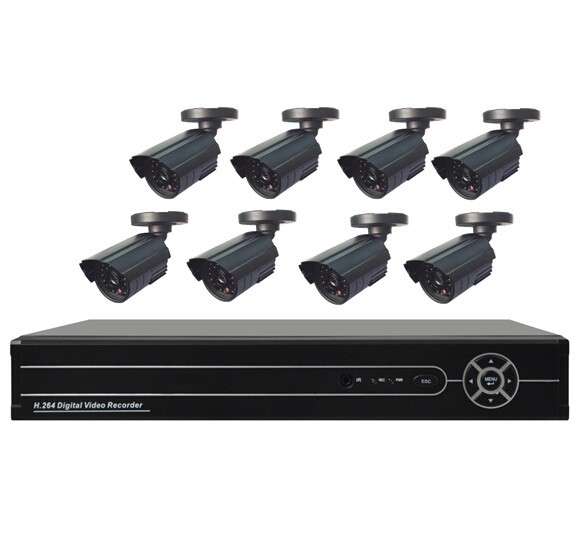 DIY 8 channle cctv kit day/night